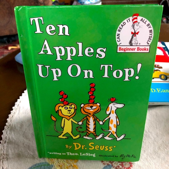 Dr Suess Other - Dr Seuss "Ten Apples Up On Top" Early Moments printing 2010